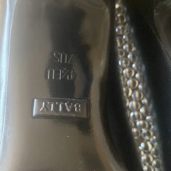 Black vintage BALLY PUMPS - Picture 5 of 8